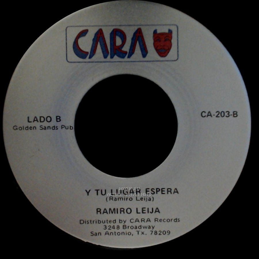 Ramiro Leija - Quiero Perderme Contigo / Y Tu Lugar Espera side B