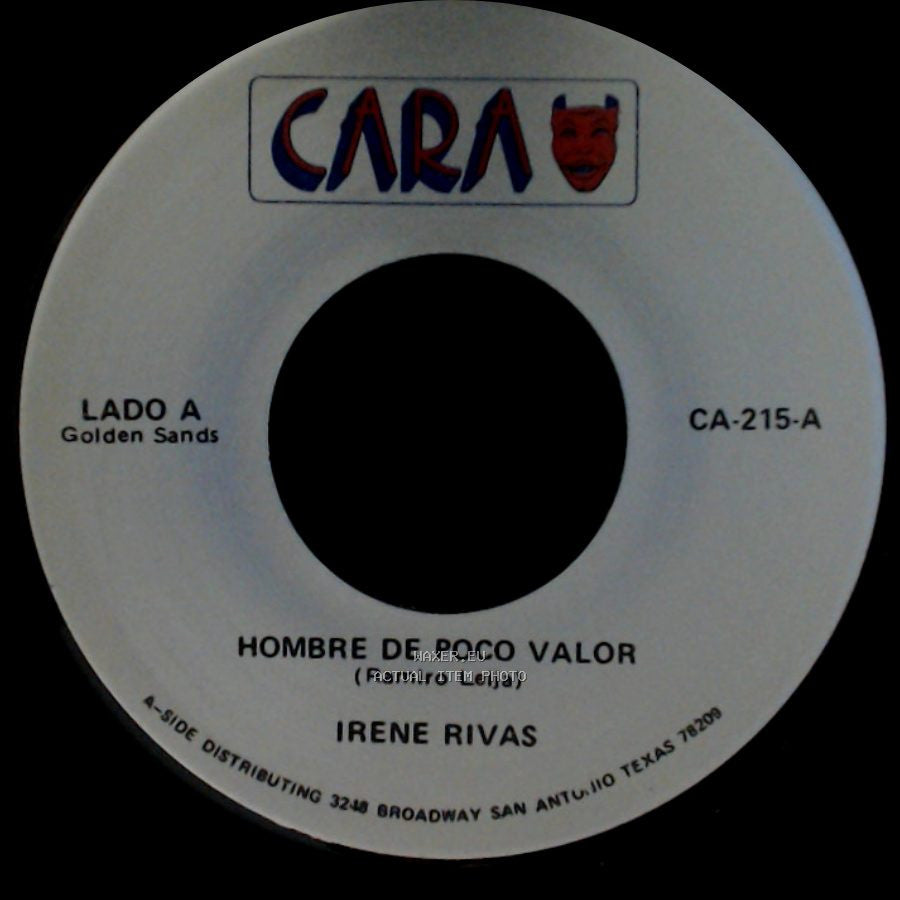 Irene Rivas - Hombre De Poco Valor / No Me Toques side A