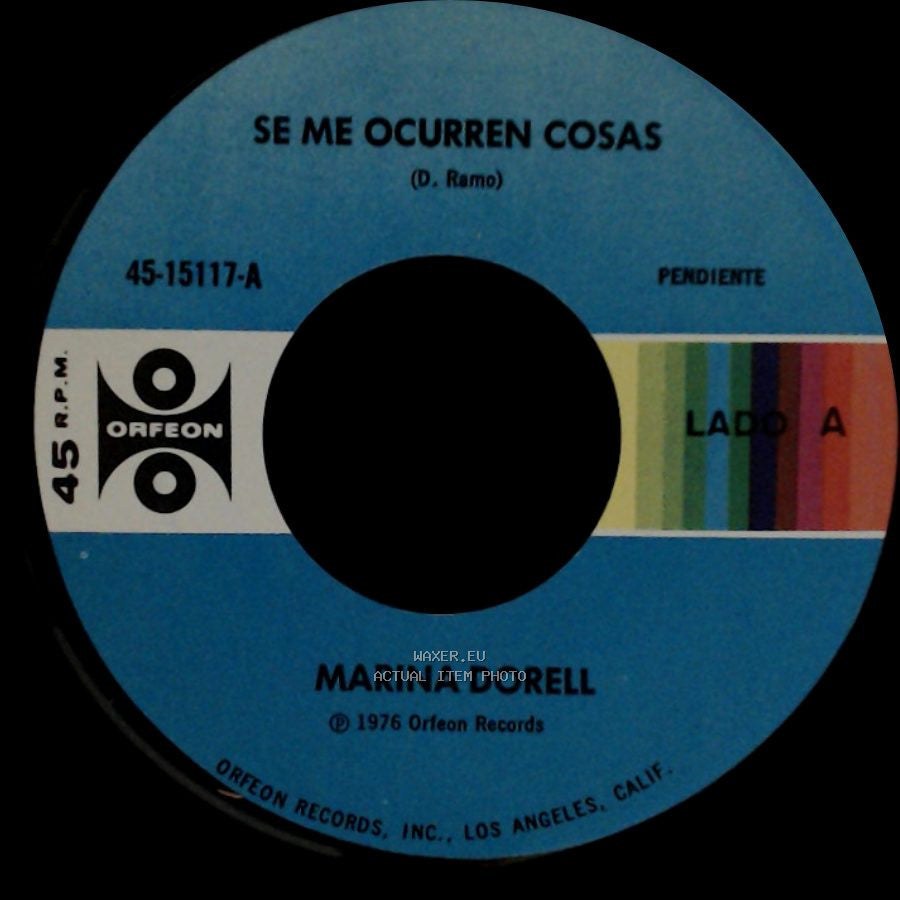 Marina Dorell - Se Me Ocurren Cosas / Por Que Diste Vuelta La Cara side A