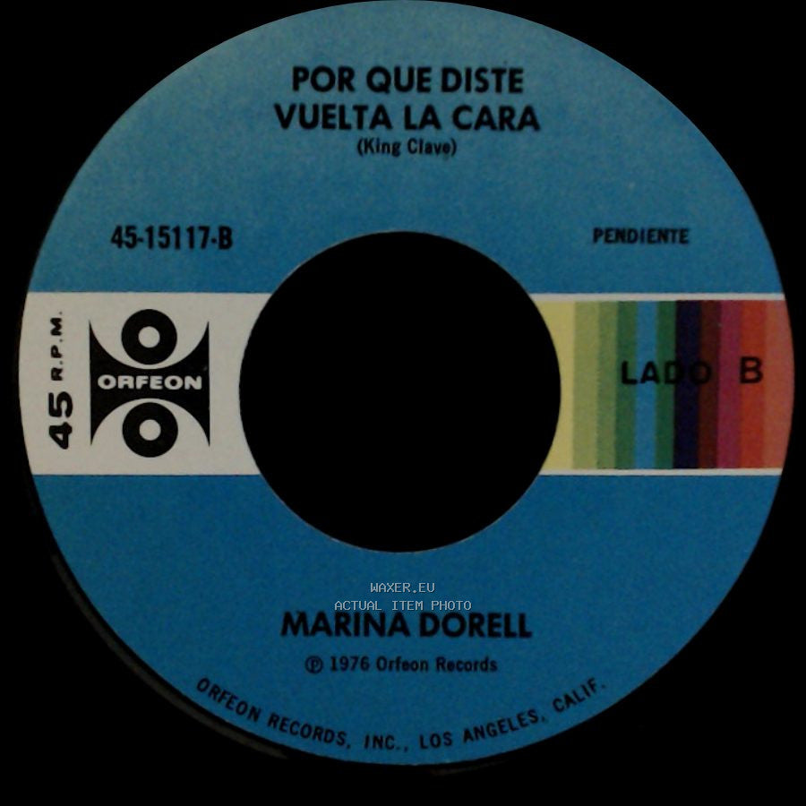 Marina Dorell - Se Me Ocurren Cosas / Por Que Diste Vuelta La Cara side B