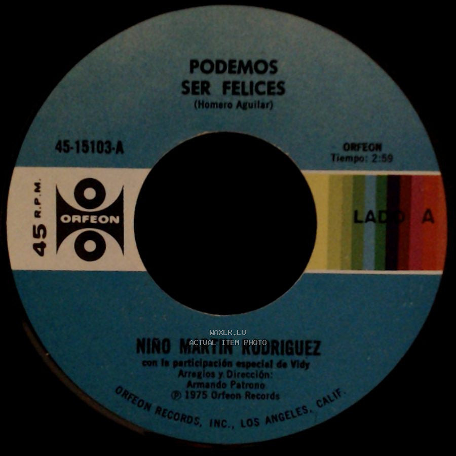 Nino Martin Rodriguez - Podemos Ser Felices / La Escuela side A