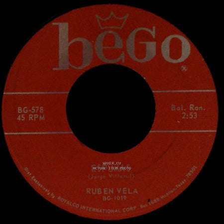 Ruben Vela - El Conejito / Espumas side B