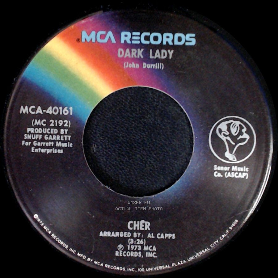 Cher - Two People Clinging To A Thread / Dark Lady side B