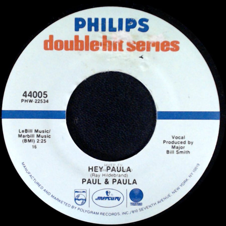 Paul & Paula - Something Old, Something New / Hey Paula side B
