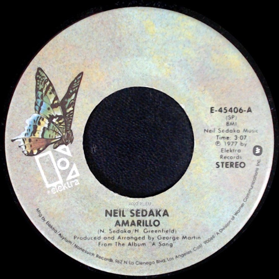Neil Sedaka - Amarillo / The Leaving Game side A