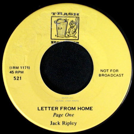 Jack Ripley - Letter From Home / Letter From Home side B