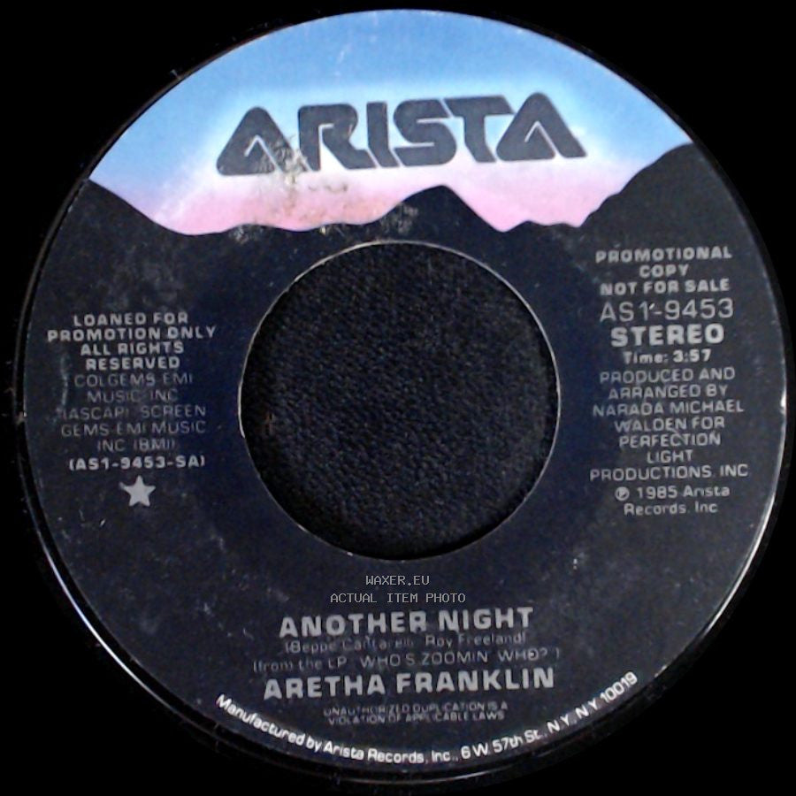 Aretha Franklin - Another Night / Another Night side A