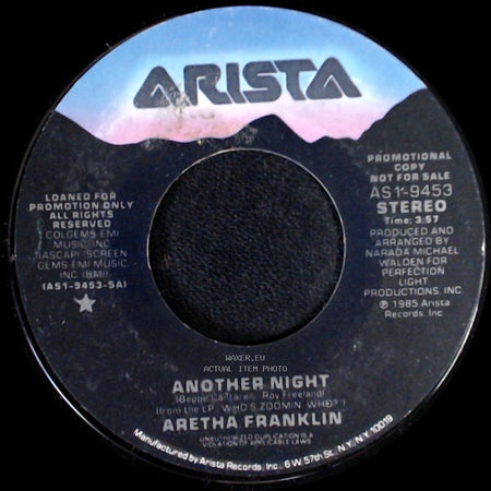Aretha Franklin - Another Night / Another Night side A