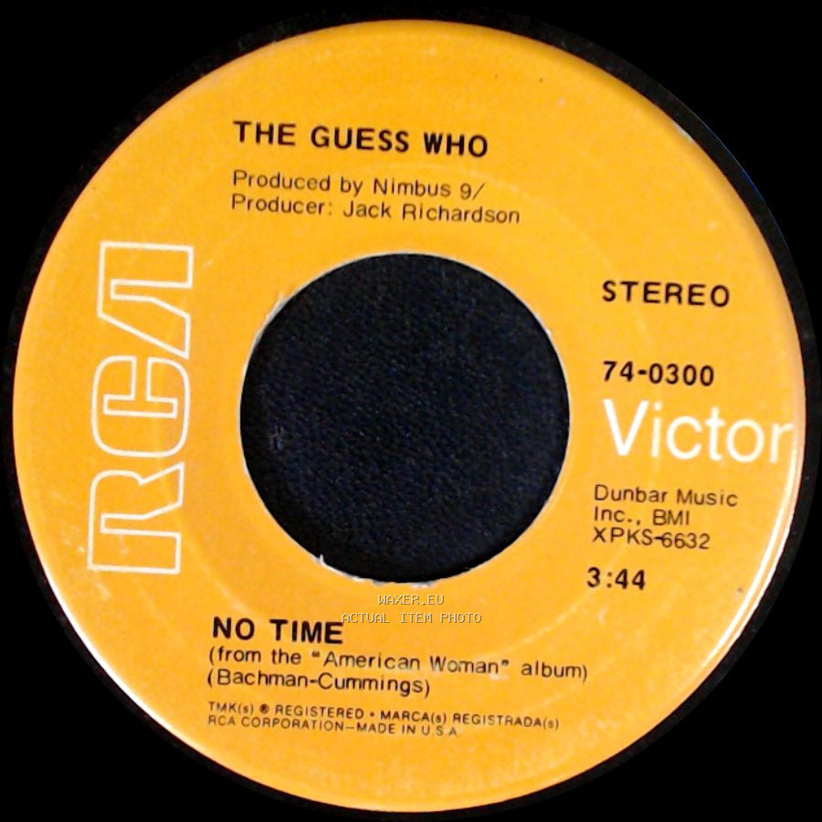 The Guess Who - No Time / Proper Stranger side A