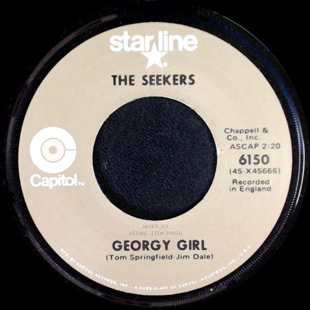The Seekers - Georgy Girl / I'll Never Find Another You side A