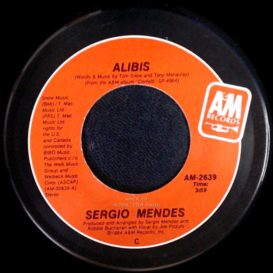Sergio Mendes - Confetti / Alibis side B
