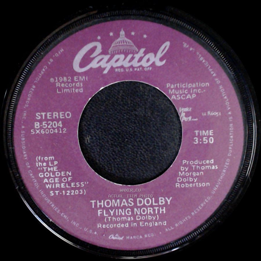 Thomas Dolby - Flying North / She Blinded Me With Science side A