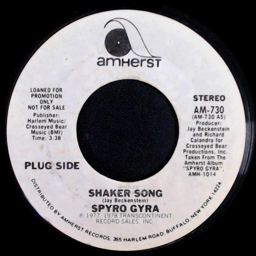 Spyro Gyra - Shaker Song / Paw Prints side A
