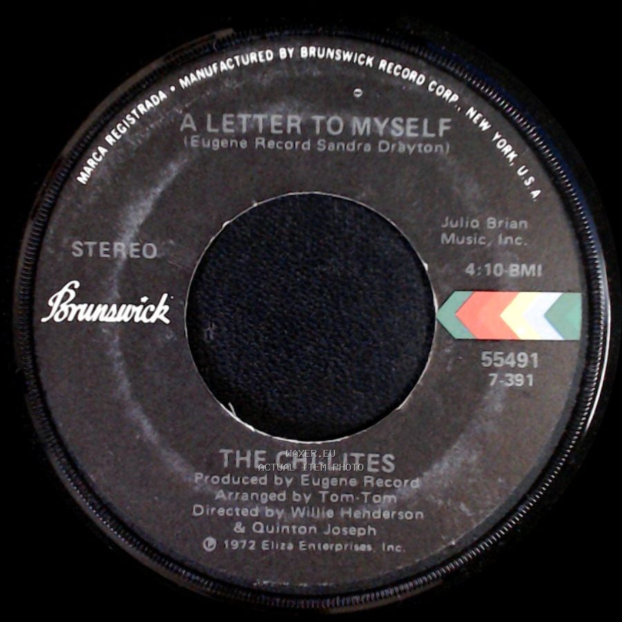 The Chi-Lites - A Letter To Myself / Sally side A