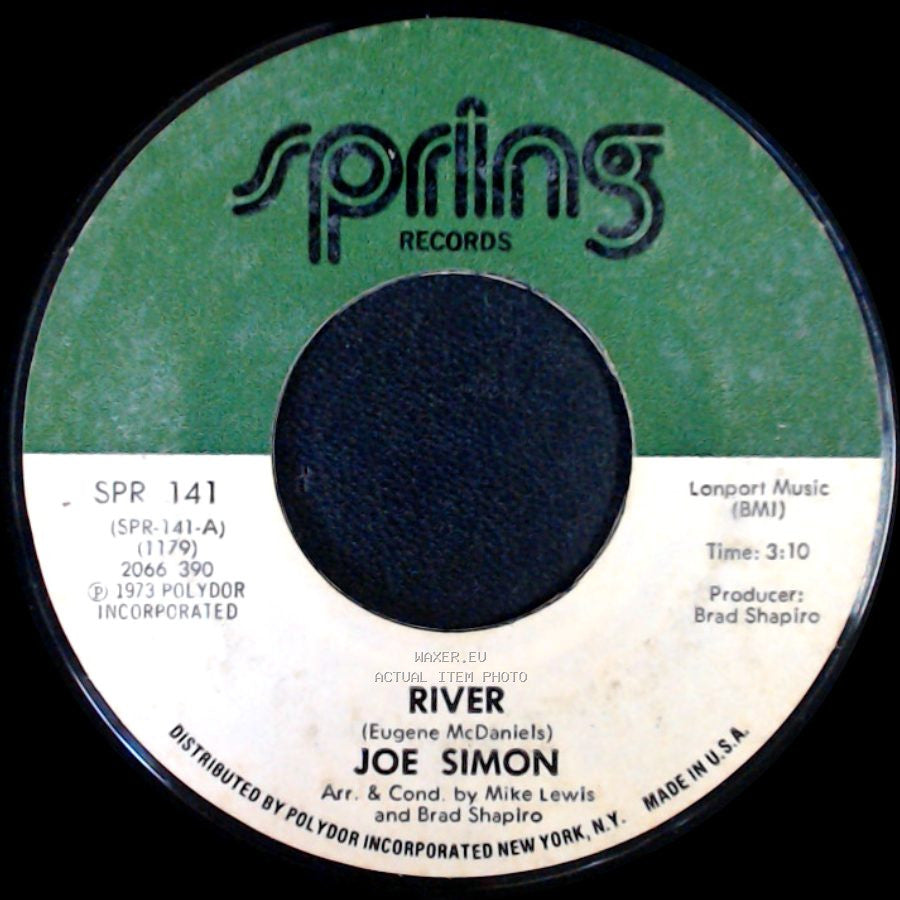 Joe Simon - Love Never Hurt Nobody / River side B
