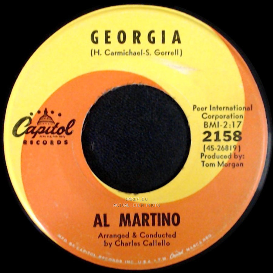 Al Martino - Lili Marlene / Georgia side B