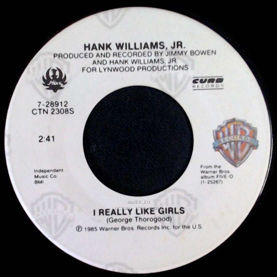 Hank Williams, Jr. - I Really Like Girls / This Ain't Dallas side A