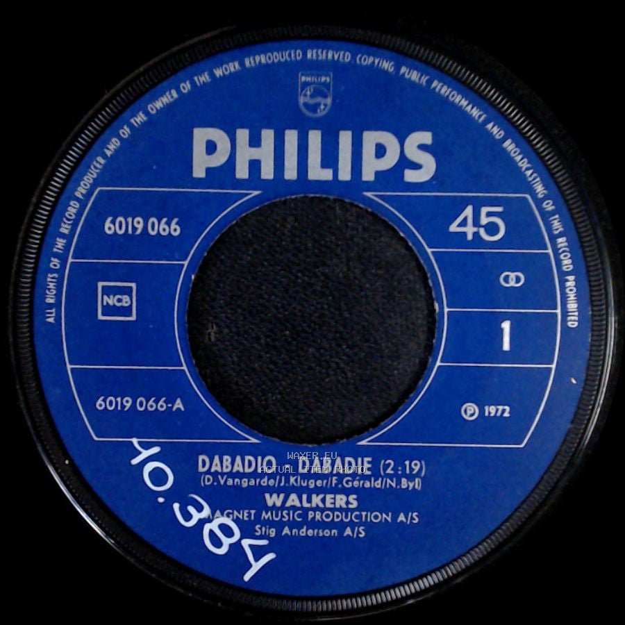 Walkers - Dabadio - Dabadie / Set Me Free side A