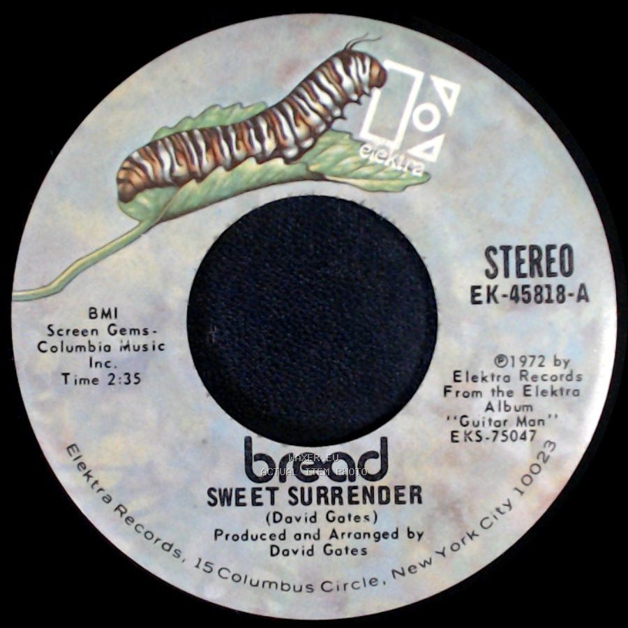 Bread - Sweet Surrender / Make It By Yourself side A