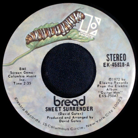 Bread - Sweet Surrender / Make It By Yourself side A