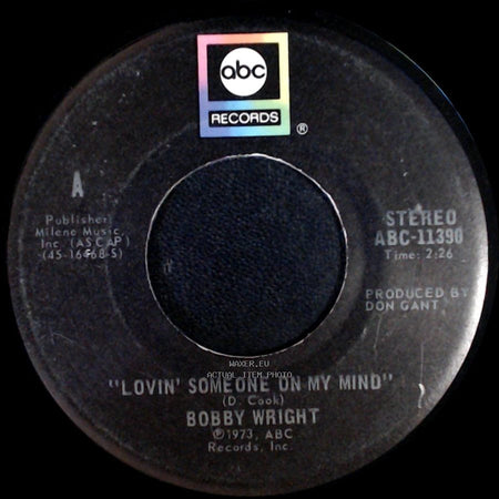 Bobby Wright - This Time / Lovin' Someone On My Mind side B