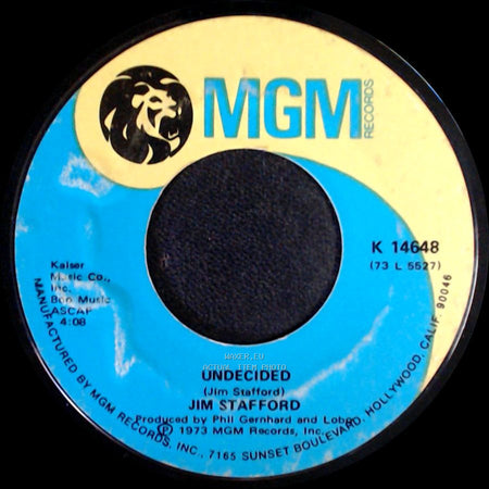 Jim Stafford - Undecided / Spiders & Snakes side A