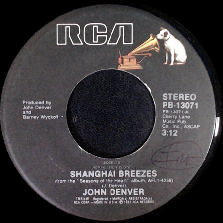 John Denver - Shanghai Breezes / What One Man Can Do side A