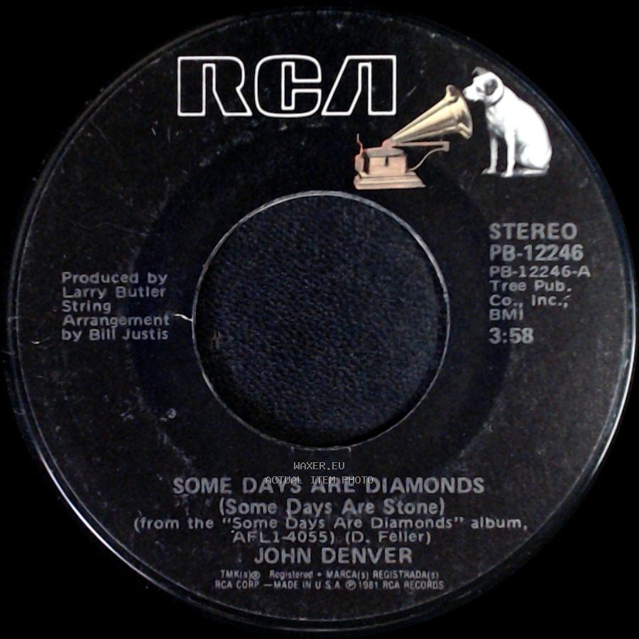 John Denver - Country Love / Some Days Are Diamonds (Some Days Are Stone) side B