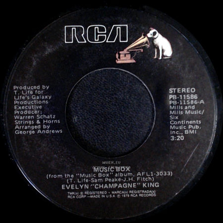 Evelyn "Champagne" King - It's Ok / Music Box side B