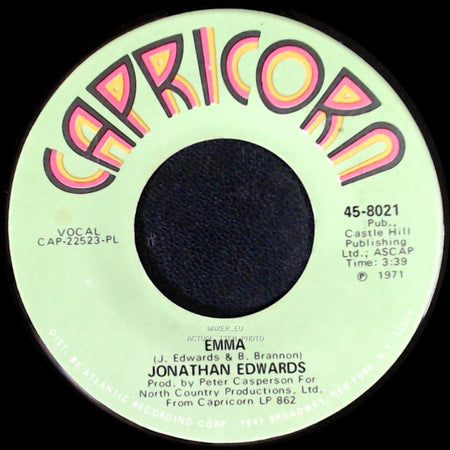 Jonathan Edwards - Sunshine / Emma side B
