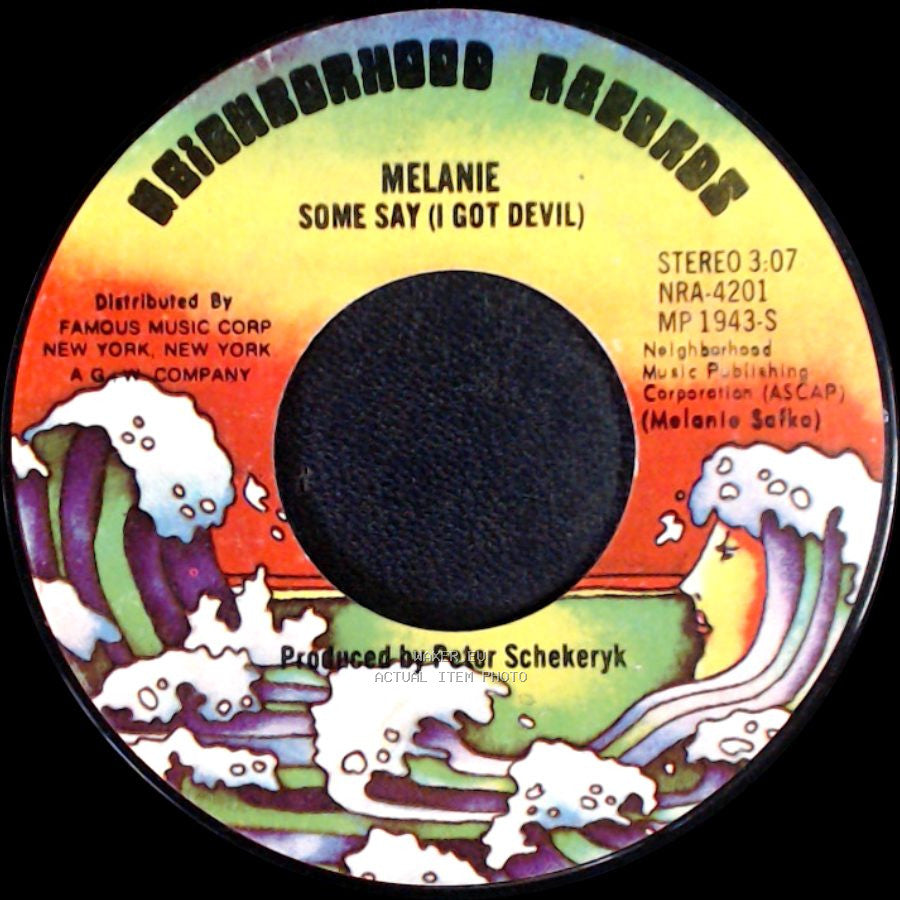 Melanie - Some Say (I Got Devil) / Brand New Key side A