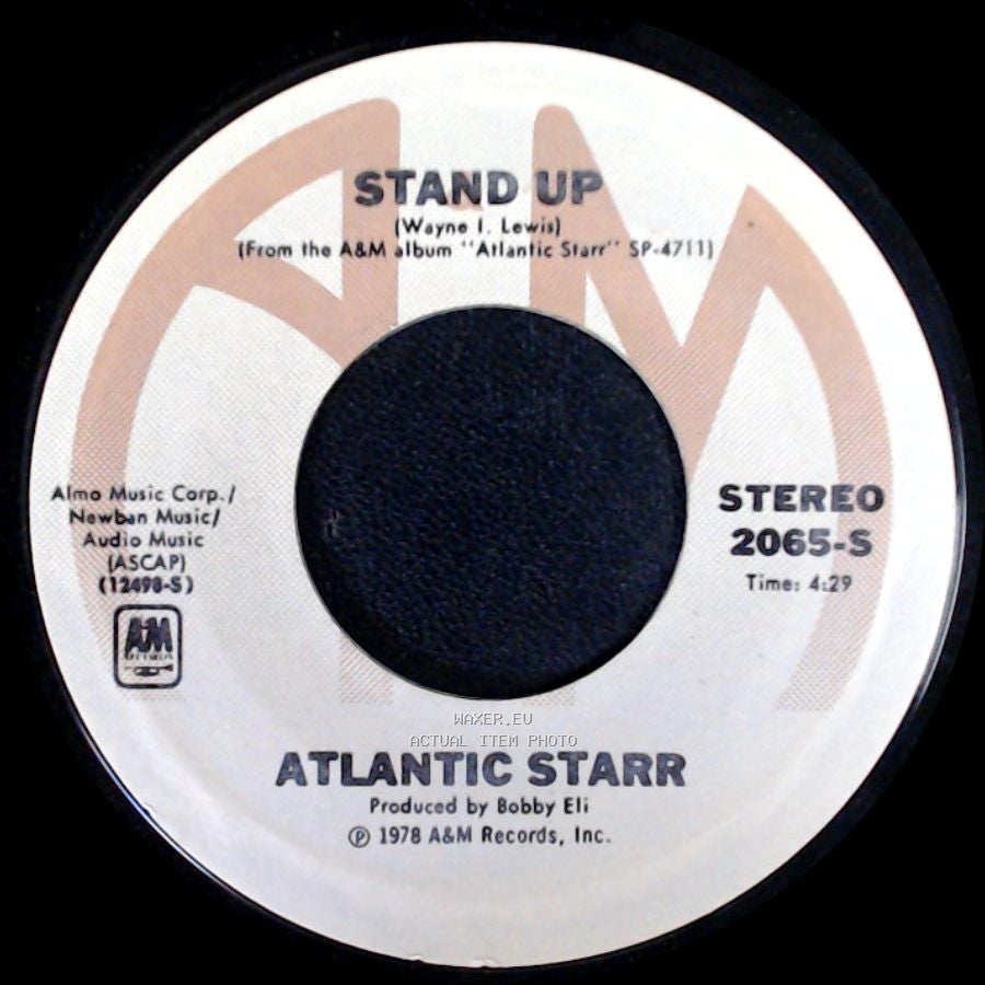 Atlantic Starr - Don't Abuse My Love / Stand Up side B