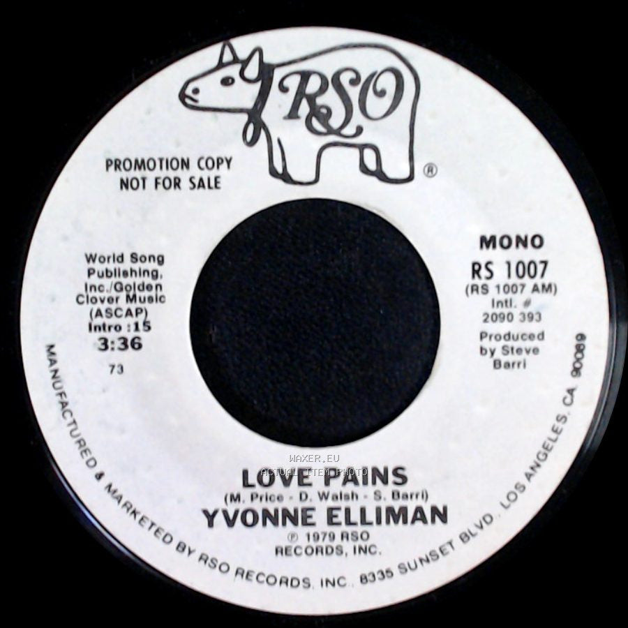 Yvonne Elliman - Love Pains / Love Pains side A