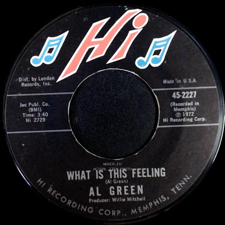 Al Green - You Ought To Be With Me / What Is This Feeling side B