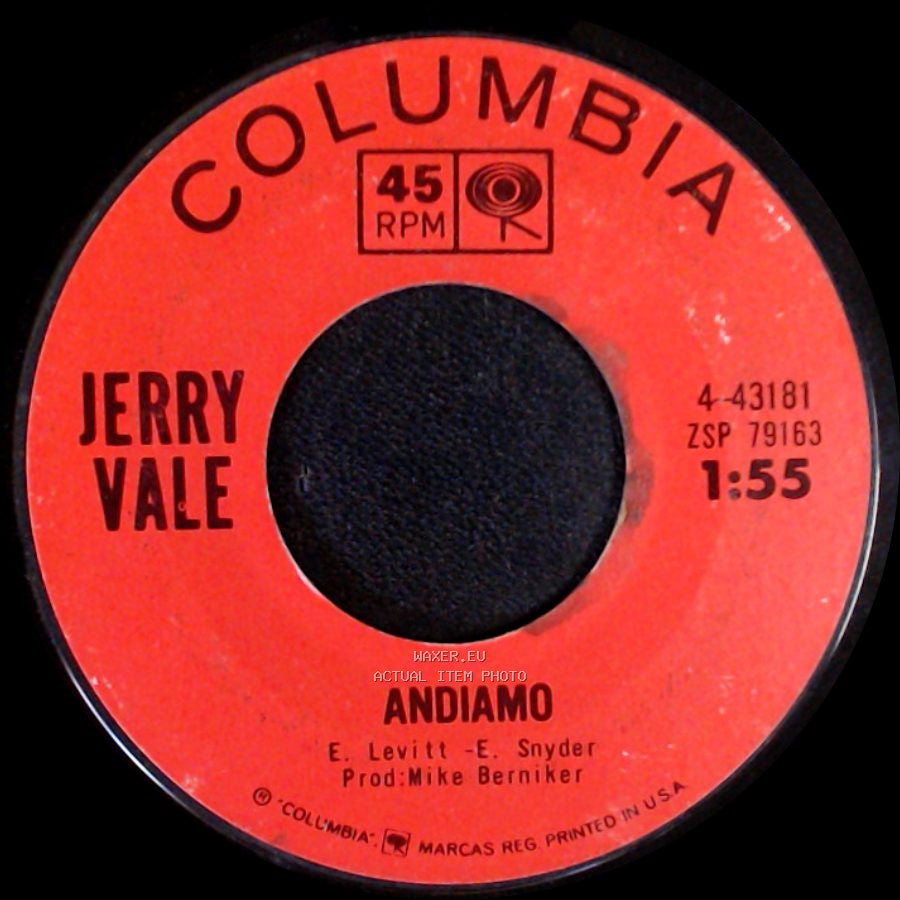 Jerry Vale - Andiamo / Have You Looked Into Your Heart side A