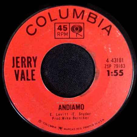 Jerry Vale - Andiamo / Have You Looked Into Your Heart side A
