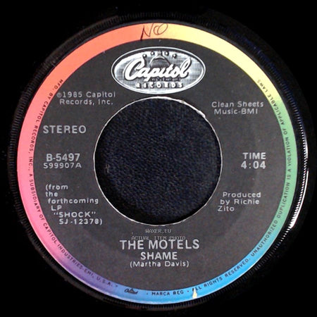 The Motels - Shame / Save The Last Dance For Love side A