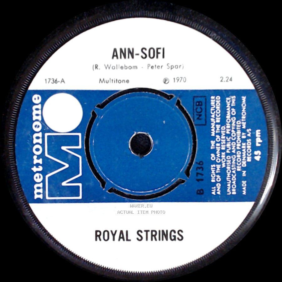 Royal Strings - Ann-Sofi / Jeg Drømte Mig En Drøm I Nat side A