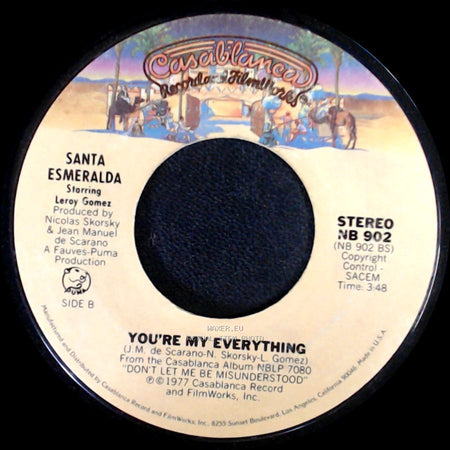 Santa Esmeralda - Don't Let Me Be Misunderstood / You're My Everything side B