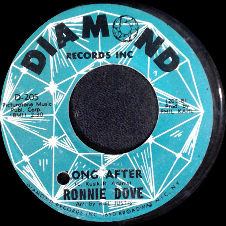 Ronnie Dove - Ong After / Happy Summer Days side A