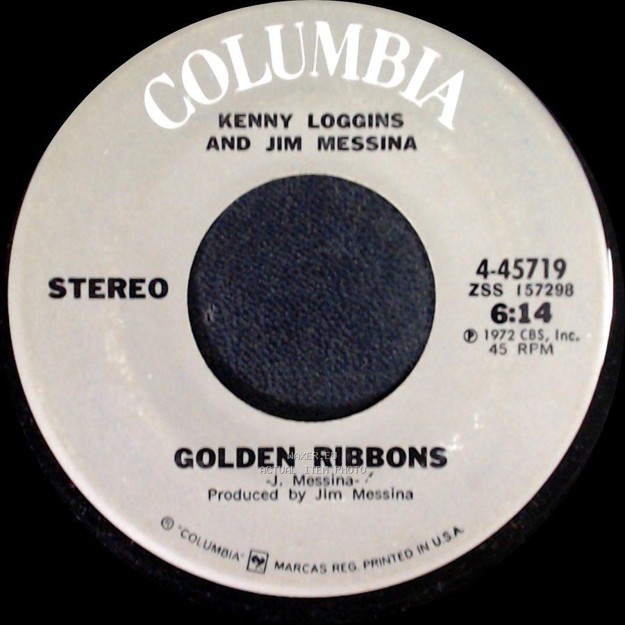 Kenny Loggins And Jim Messina - Golden Ribbons / Your Mama Don't Dance side A