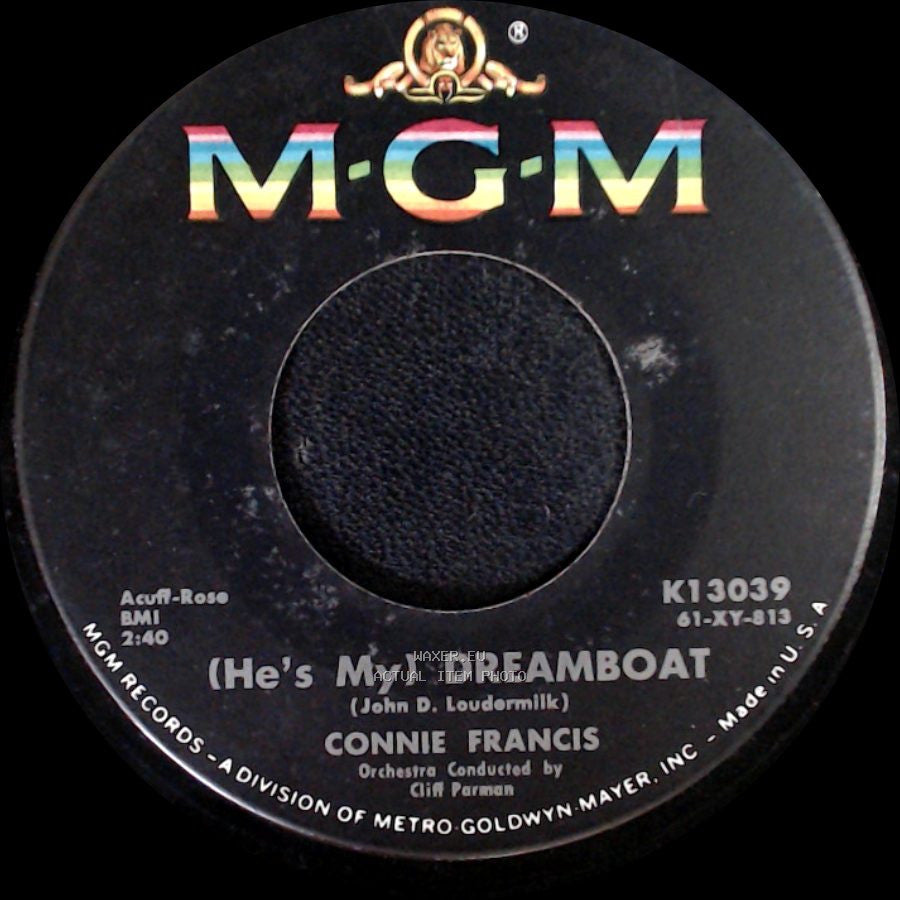 Connie Francis - (He's My) Dreamboat / Hollywood side A