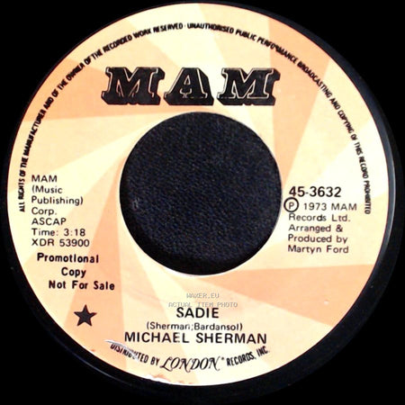 Michael Sherman - Sadie / Woman, I Feel So Fine side A