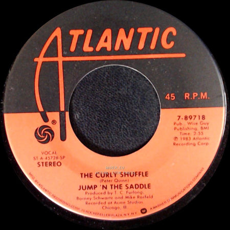 Jump 'n The Saddle / Jump For Joy - The Curly Shuffle / Jump 'n The Saddle side A