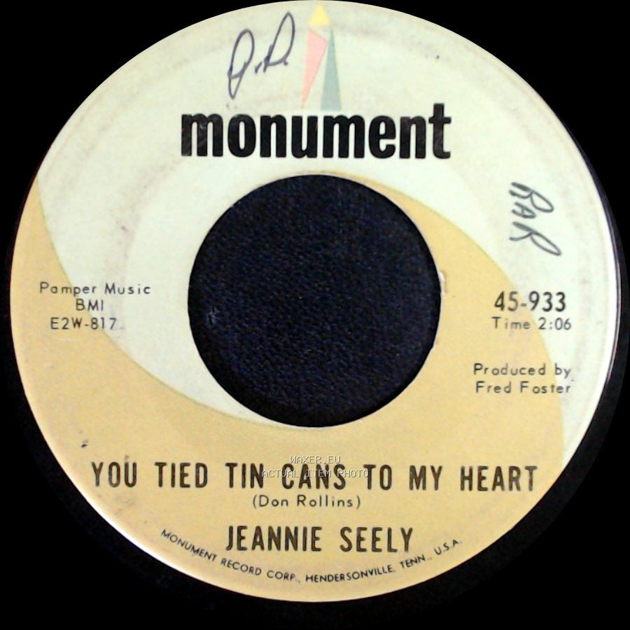 Jeannie Seely - You Tied Tin Cans To My Heart / Don't Touch Me side A