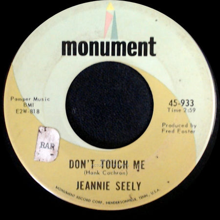 Jeannie Seely - You Tied Tin Cans To My Heart / Don't Touch Me side B