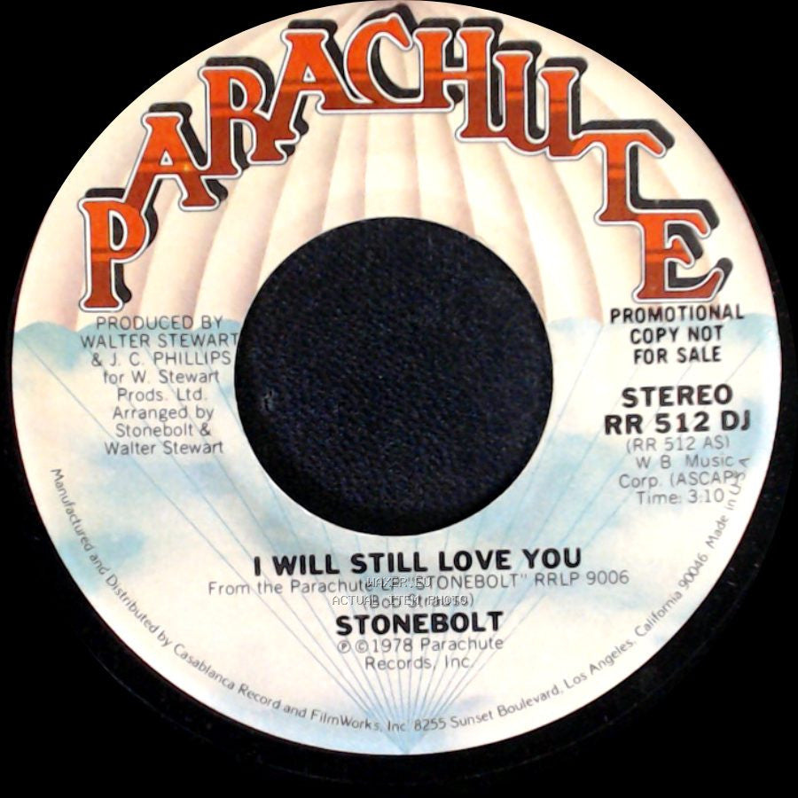 Stonebolt - I Will Still Love You / I Will Still Love You side A