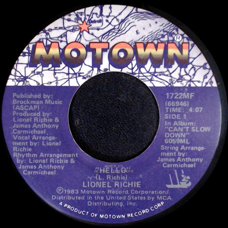 Lionel Richie - Hello / You Mean More To Me side A