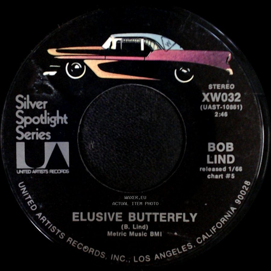 Bob Lind - Truly Julie's Blues / Elusive Butterfly side B