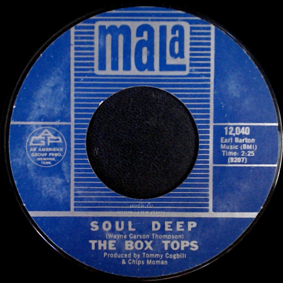 The Box Tops - Soul Deep / (The) Happy Song side A
